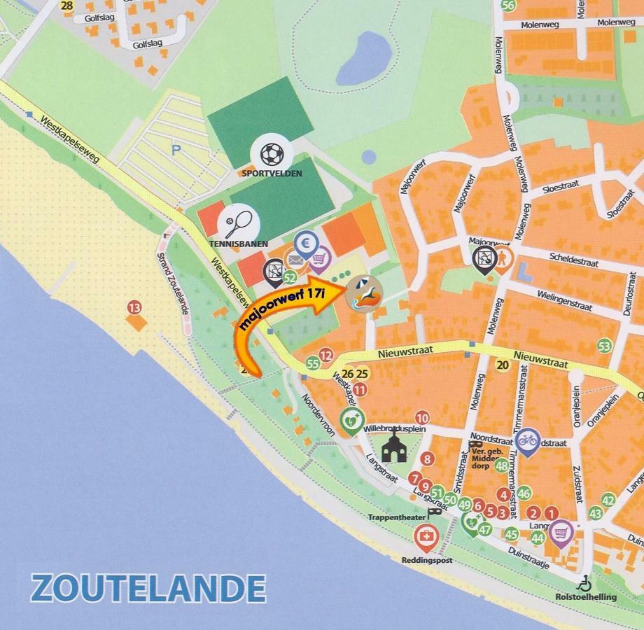 Vakantiewoning Aan Zee 佐特兰德 外观 照片